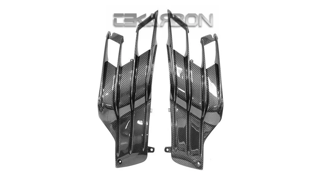 2012 - 2024 Kawasaki ZX14R Carbon Fiber Side Tank Panels