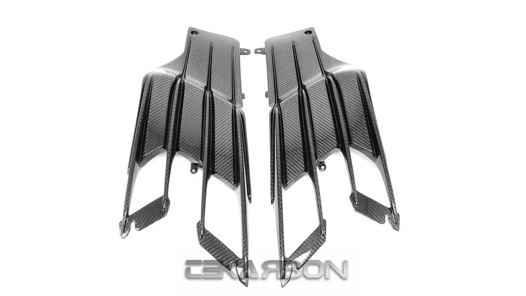 2012 - 2024 Kawasaki ZX14R Carbon Fiber Side Tank Panels
