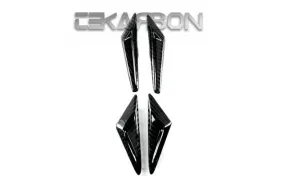 2013 - 2014 Triumph Daytona 675 Carbon Fiber Rear Side Panels