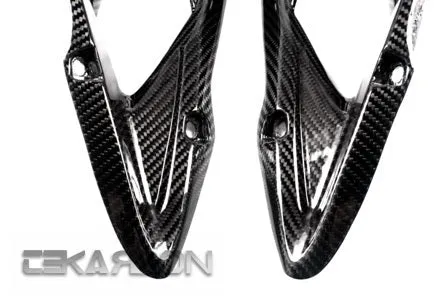 2013 - 2014 Triumph Daytona 675 Carbon Fiber Side Fairing Panels