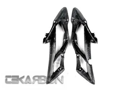2013 - 2014 Triumph Daytona 675 Carbon Fiber Side Fairing Panels