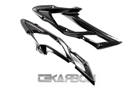 2013 - 2014 Triumph Daytona 675 Carbon Fiber Side Fairing Panels