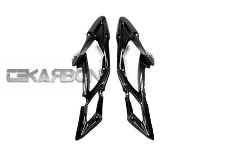 2013 - 2014 Triumph Daytona 675 Carbon Fiber Side Fairing Panels