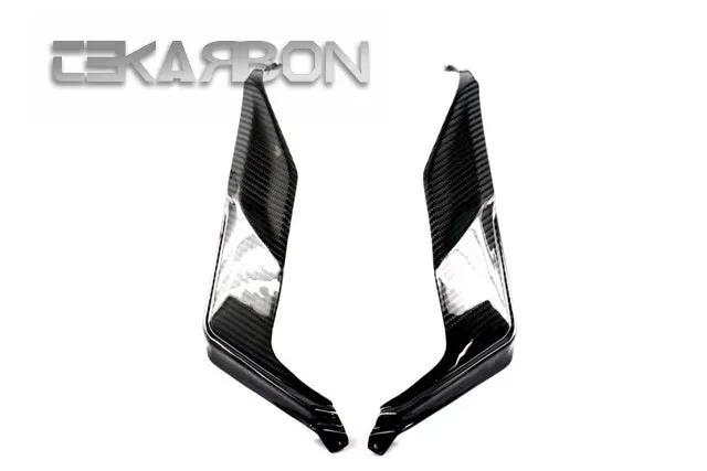 2013 - 2015 Triumph Daytona 675 / Street Triple Carbon Fiber Side Tank Panels