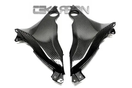 2013 - 2016 Kawasaki Z800 Carbon Fiber Lower Side Panels