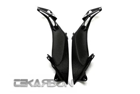 2013 - 2016  Kawasaki Z800 Carbon Fiber Lower Side Tank Panels