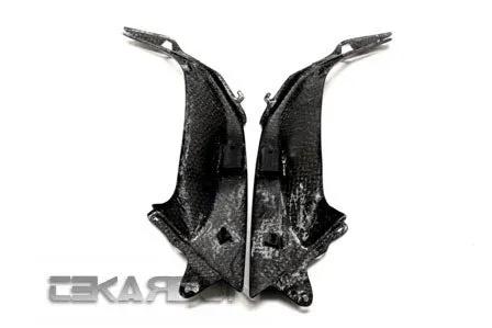 2013 - 2016  Kawasaki Z800 Carbon Fiber Lower Side Tank Panels