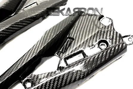 2013 - 2016 Kawasaki Z800 Carbon Fiber Side Fairing Panels