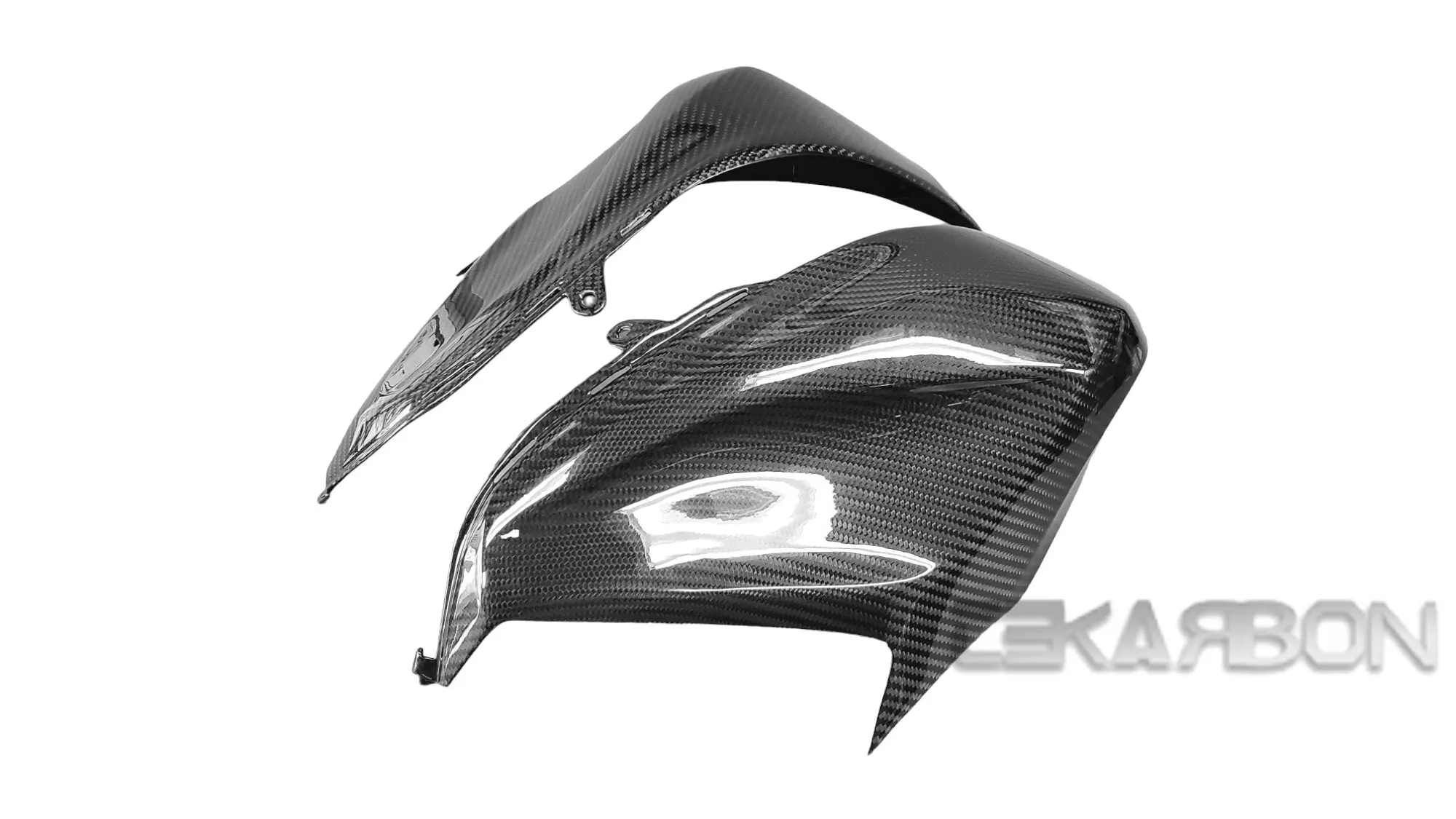 2013 - 2016 Kawasaki Z800 Carbon Fiber Side Tank Panels