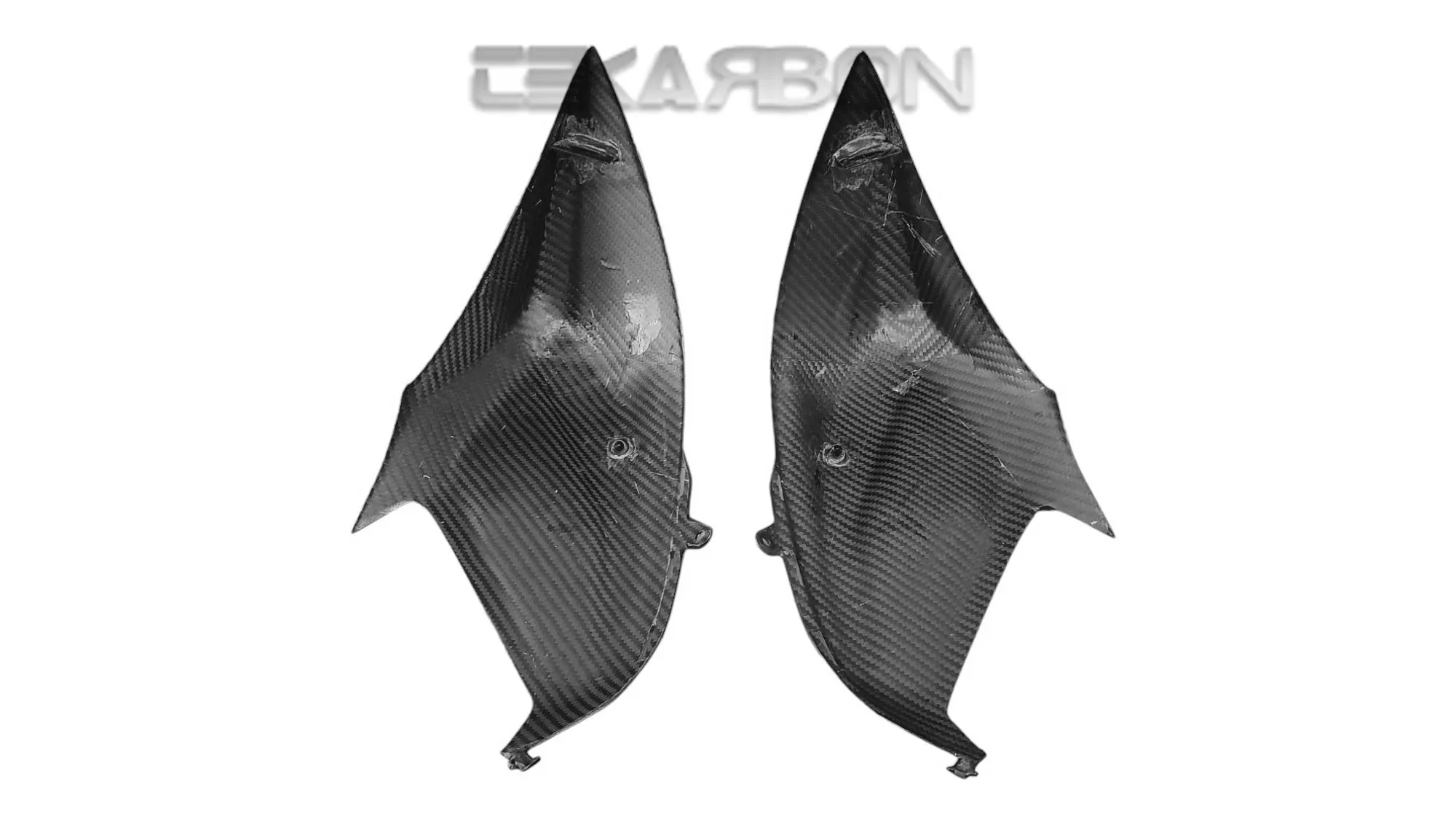 2013 - 2016 Kawasaki Z800 Carbon Fiber Side Tank Panels