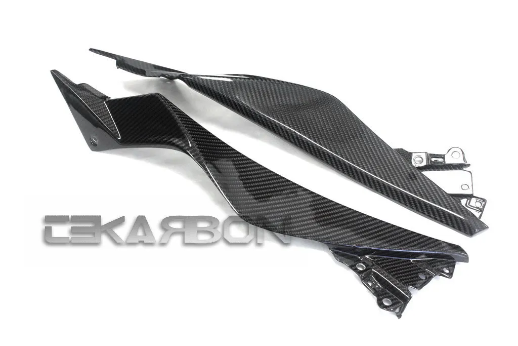 2013 - 2017 Kawasaki Ninja 300 250R Carbon Fiber Side Tank Panels