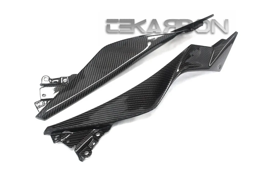 2013 - 2017 Kawasaki Ninja 300 250R Carbon Fiber Side Tank Panels