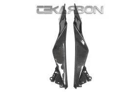 2013 - 2017 Kawasaki Ninja 300 250R Carbon Fiber Side Tank Panels