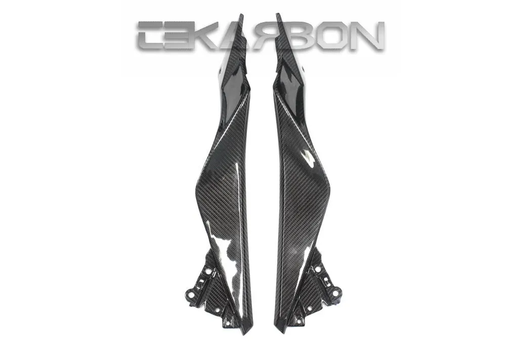 2013 - 2017 Kawasaki Ninja 300 250R Carbon Fiber Side Tank Panels