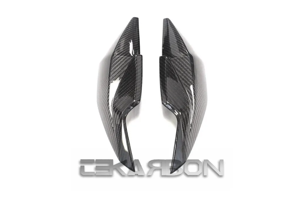 2013 - 2017 Kawasaki Ninja Z250 / 15-17 Z300 Carbon Fiber Headlight Side Panels