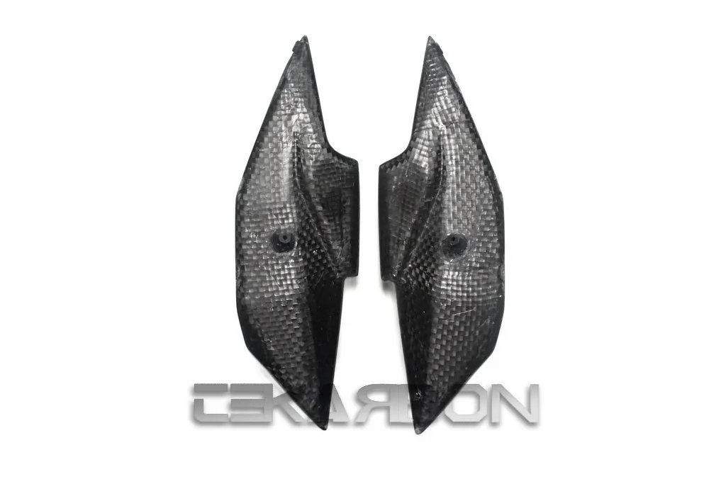 2013 - 2017 Kawasaki Ninja Z250 / 15-17 Z300 Carbon Fiber Headlight Side Panels