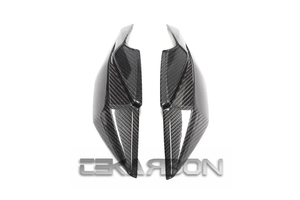 2013 - 2017 Kawasaki Ninja Z250 / 15-17 Z300 Carbon Fiber Headlight Side Panels