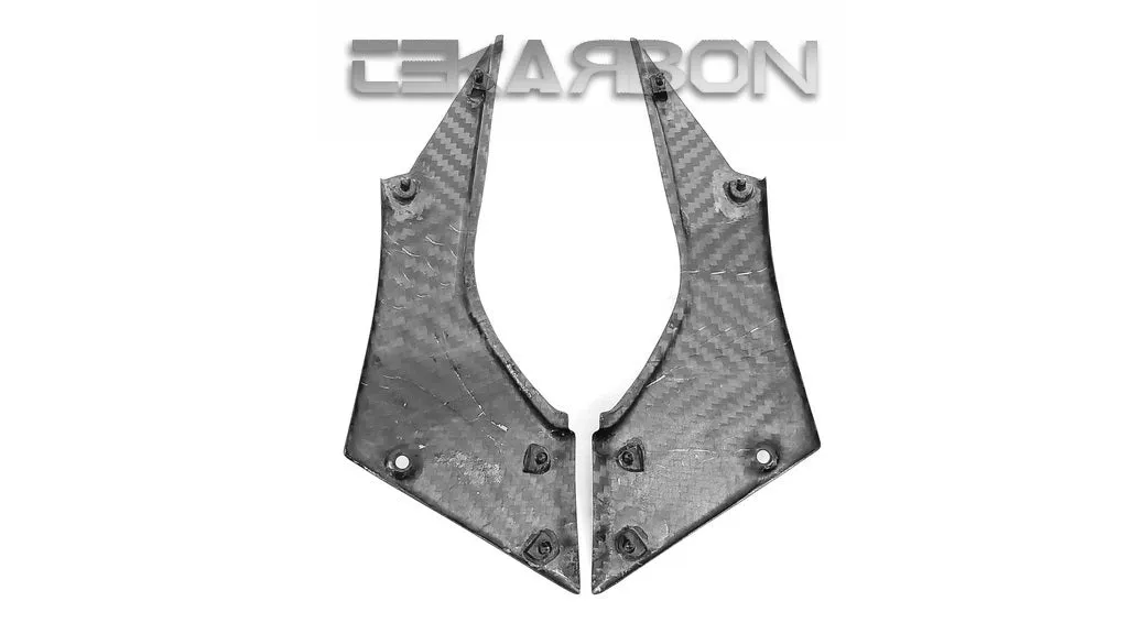 2013 - 2017 Kawasaki Ninja Z250 / 15-17 Z300 Carbon Fiber Side Panels