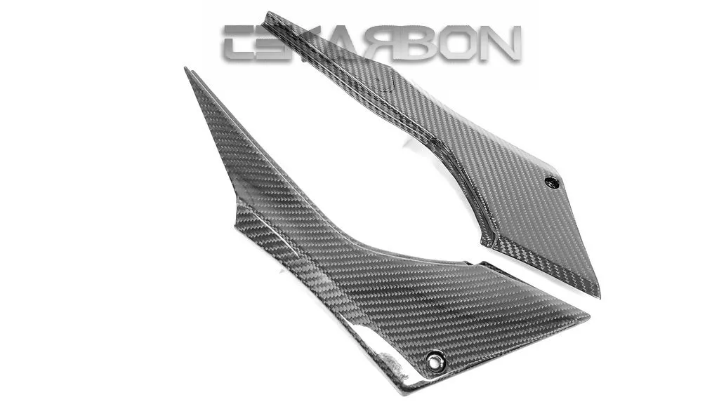 2013 - 2017 Kawasaki Ninja Z250 / 15-17 Z300 Carbon Fiber Side Panels