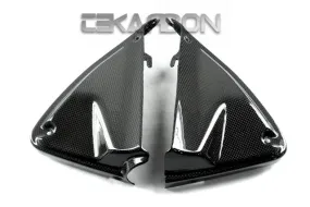 2013 - 2018 Ducati Hypermotard / Hyperstrada / 939 Carbon Fiber Inner Side Panels