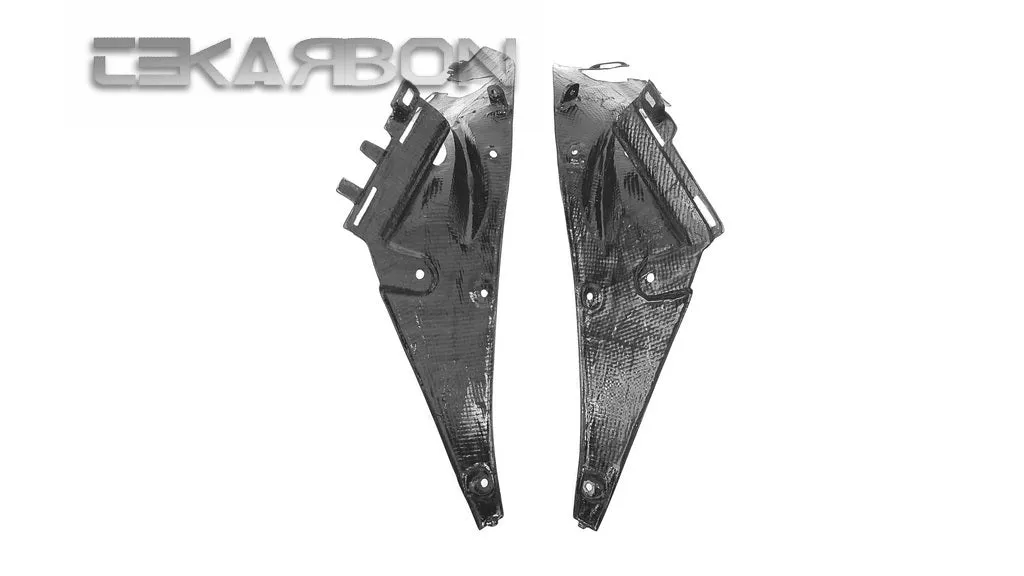 2013 - 2019 Honda CBR600RR Carbon Fiber Lower Inner Side Panels