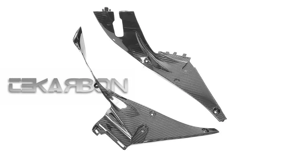 2013 - 2019 Honda CBR600RR Carbon Fiber Lower Inner Side Panels