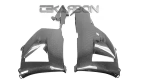 2013 - 2019 Honda CBR600RR Carbon Fiber Lower Side Fairings