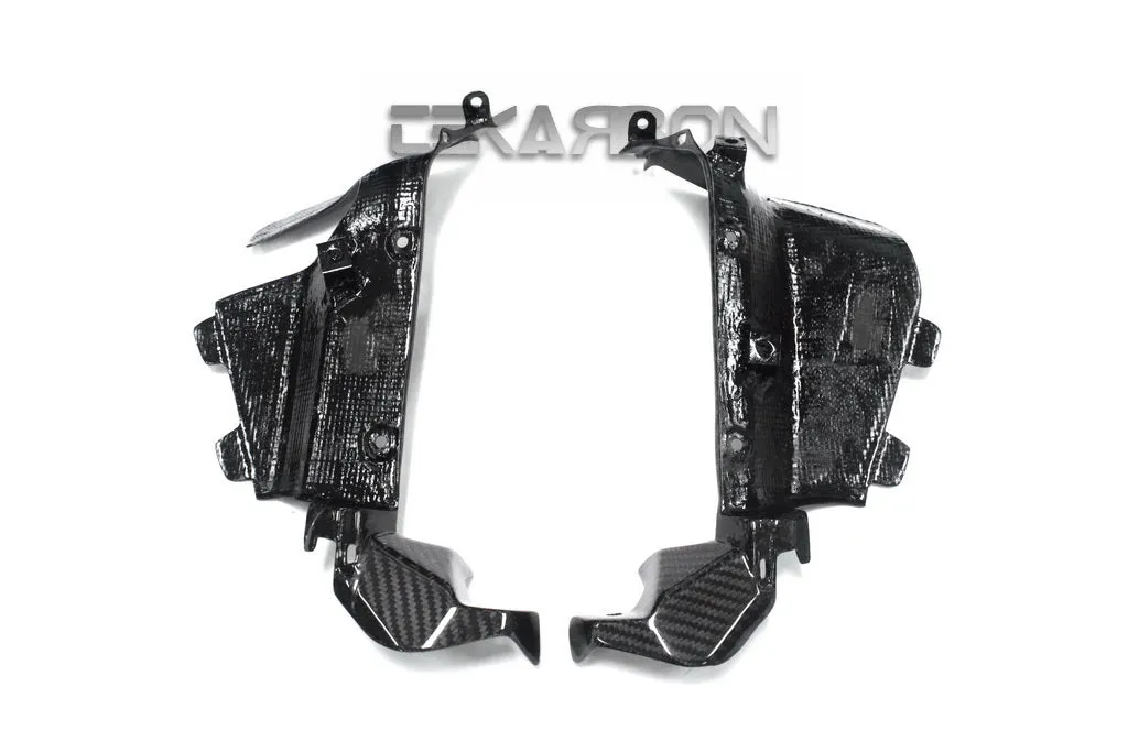 2013 - 2019 Honda CBR600RR Carbon Fiber Upper Inner Side Panels