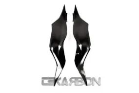 2013 - 2023 Kawasaki ZX6R Carbon Fiber Side Tank Panels