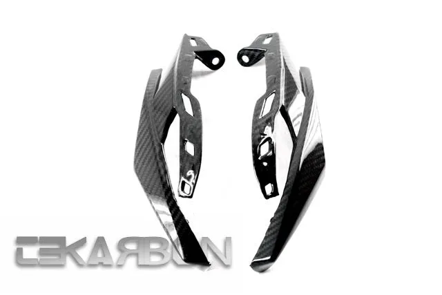 2014 - 2016 Kawasaki Z1000 Carbon Fiber Headlight Side Panels