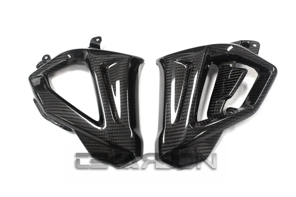 2015 - 2016 BMW F800R Carbon Fiber Front Side Fairing Panels