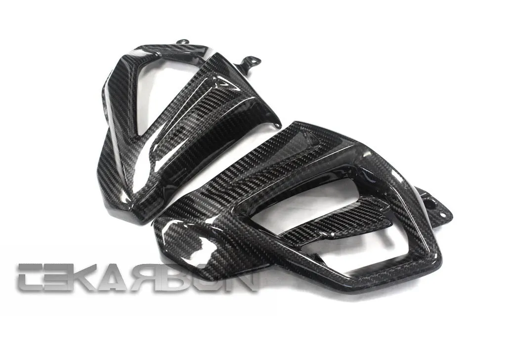 2015 - 2016 BMW F800R Carbon Fiber Front Side Fairing Panels