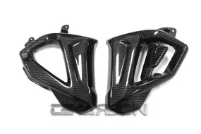 2015 - 2016 BMW F800R Carbon Fiber Front Side Fairing Panels