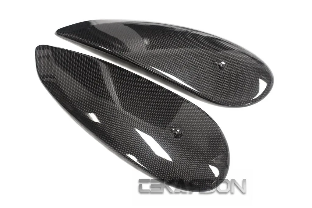 2015 - 2017 Ducati Scrambler Carbon Fiber Side Tank Panels