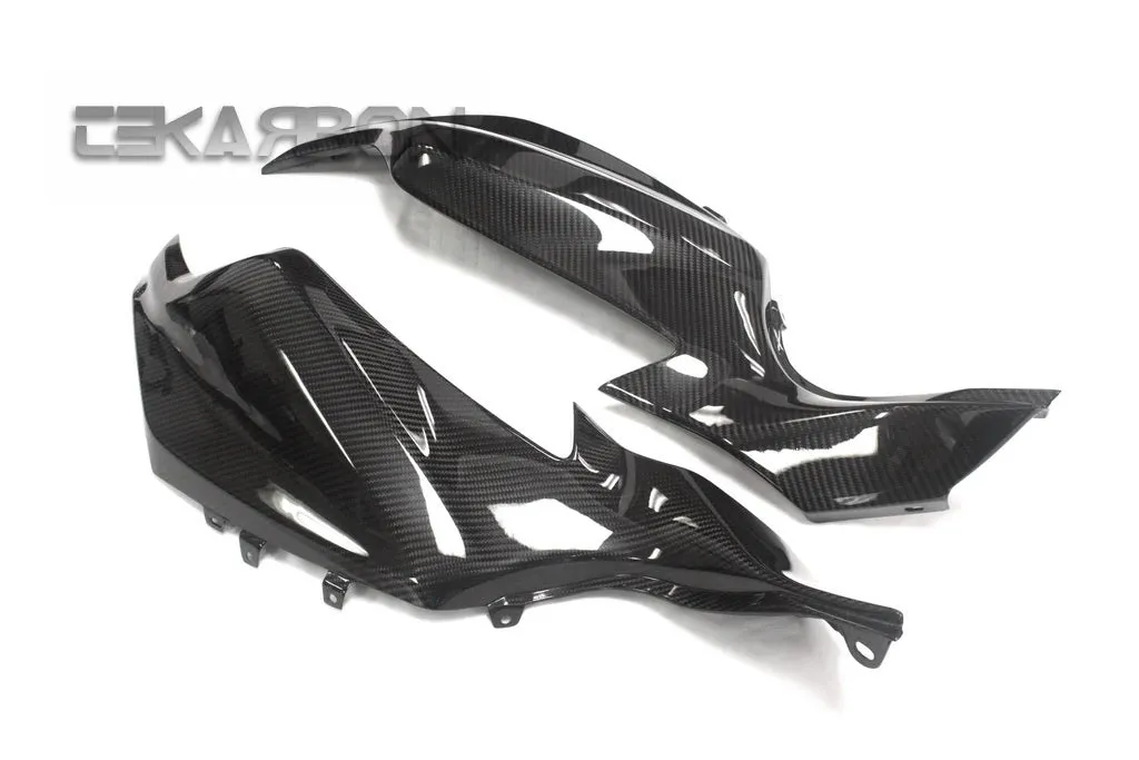 2015 - 2017 Yamaha FZ07 MT07 Carbon Fiber Side Tank Panels