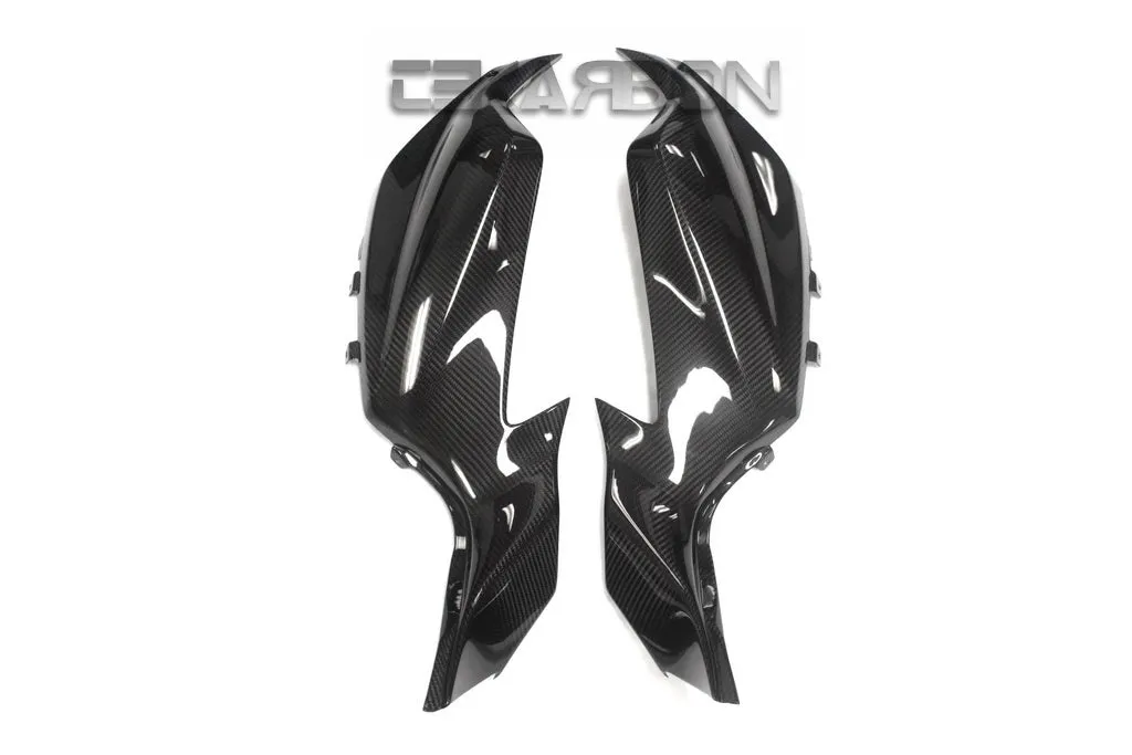 2015 - 2017 Yamaha FZ07 MT07 Carbon Fiber Side Tank Panels