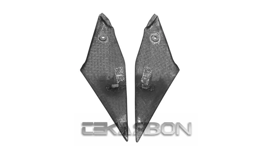 2015 - 2019 Yamaha YZF R1 Carbon Fiber Side Tank Panels (Twill)