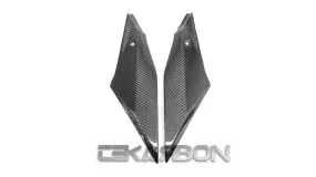 2015 - 2019 Yamaha YZF R1 Carbon Fiber Side Tank Panels (Twill)