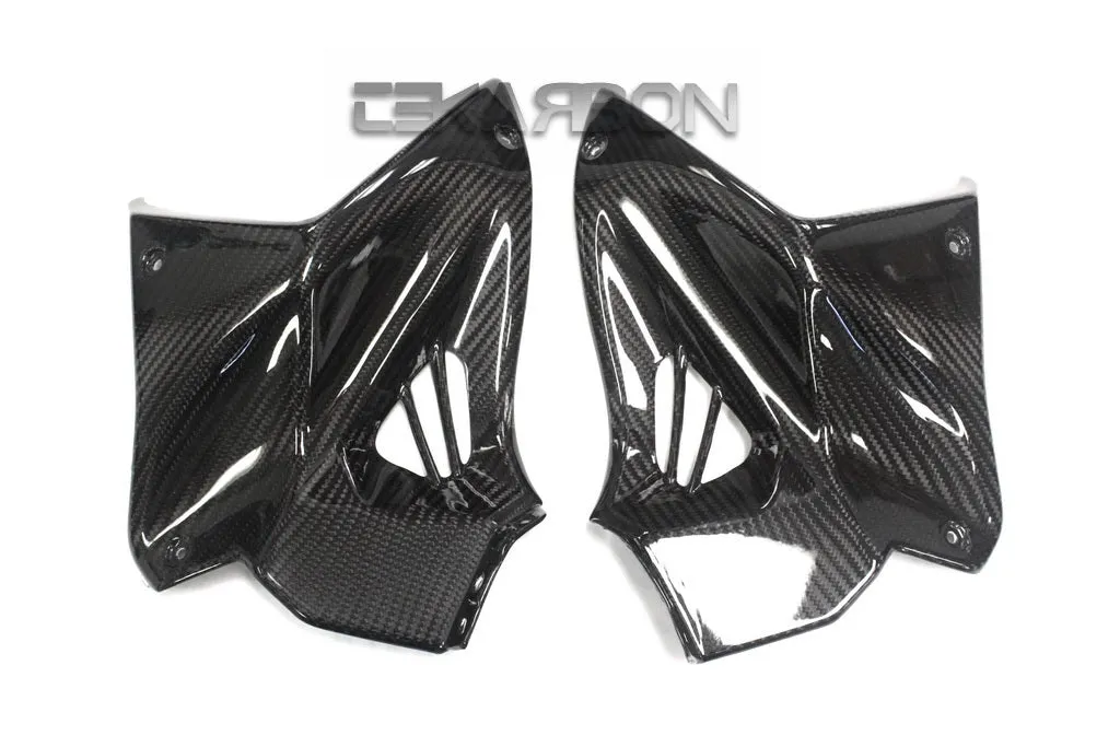 2015 - 2023 Kawasaki Ninja H2 / H2R Carbon Fiber Front Side Tank Panels