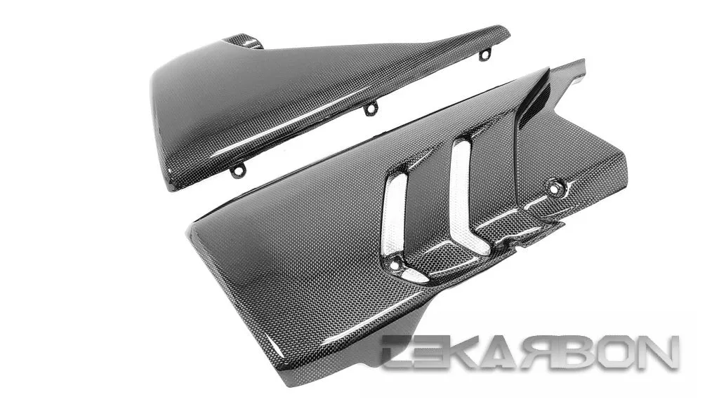 2016 - 2018 Ducati XDiavel Carbon Fiber Lower Side Fairings