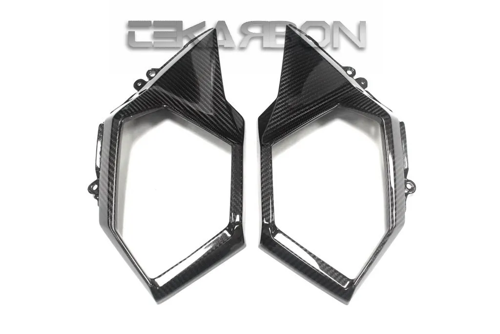 2016 - 2018 Honda Grom 125 Carbon Fiber Side Tank Panels