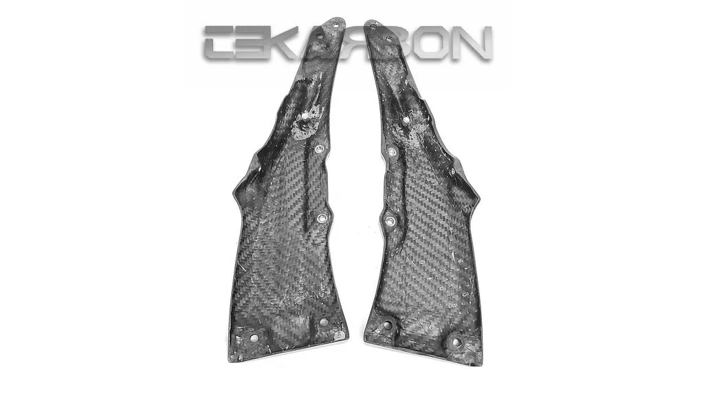 2016 - 2021 Kawasaki ZX10R Carbon Fiber Rear Frame Panels