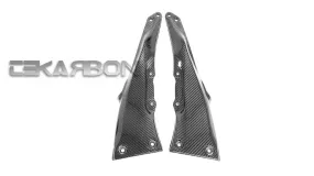 2016 - 2021 Kawasaki ZX10R Carbon Fiber Rear Frame Panels
