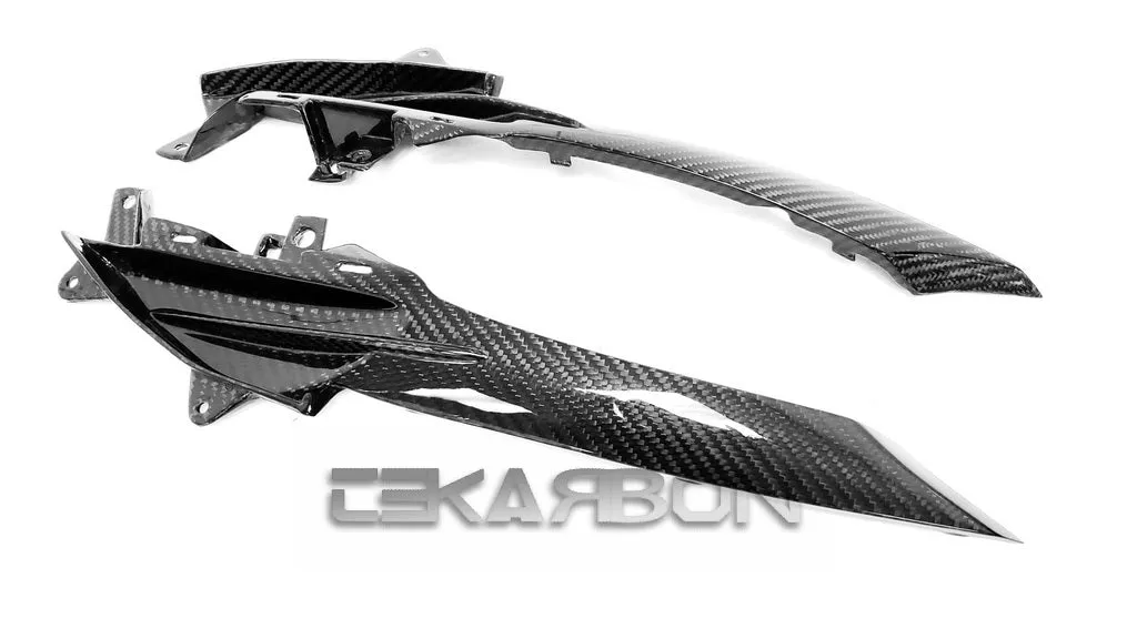 2017 - 2019 Kawasaki Ninja 650 Carbon Fiber Front Side Panels