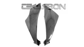 2017 - 2019 Kawasaki Ninja 650 Carbon Fiber Lower Side Fairings