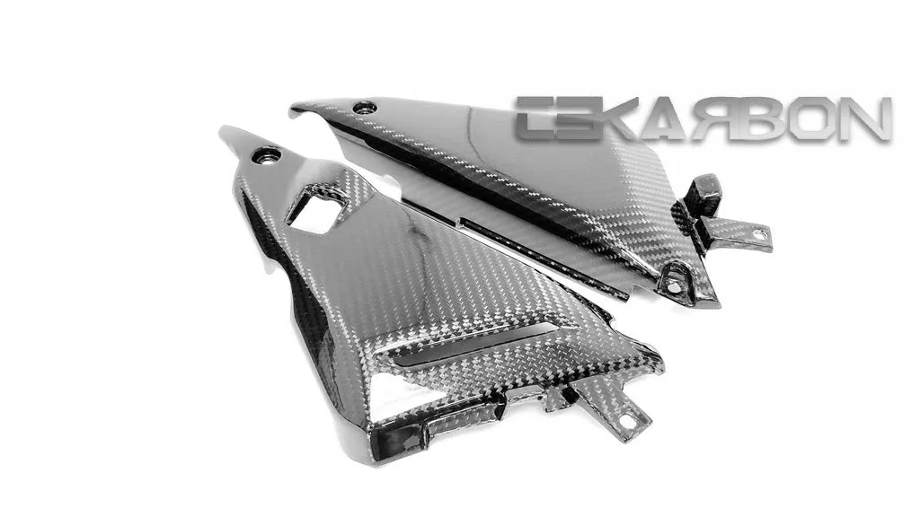 2017 - 2019 Kawasaki Ninja 650 Carbon Fiber Side Panels