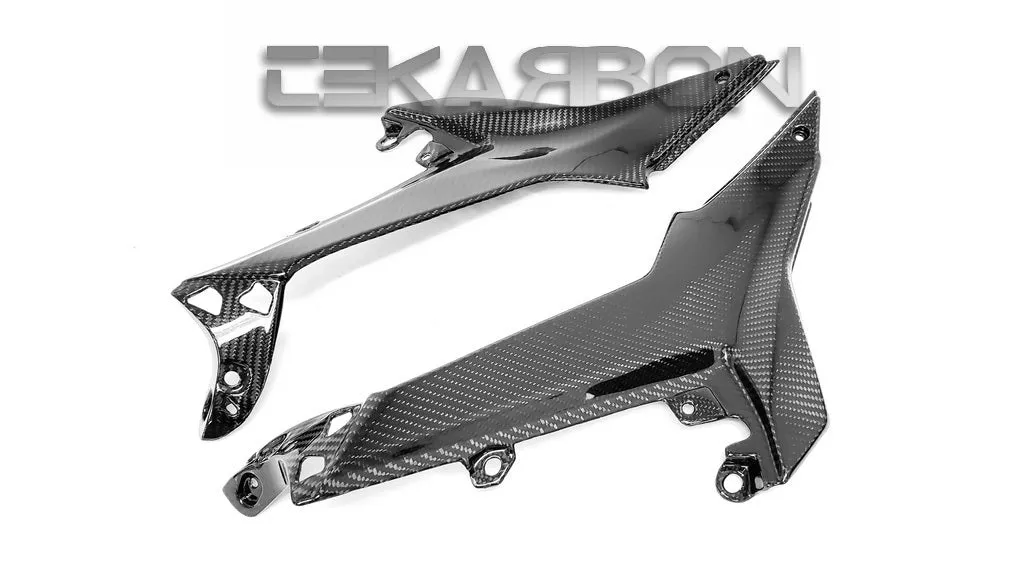 2017 - 2019 Kawasaki Ninja 650 Carbon Fiber Side Tank Panels
