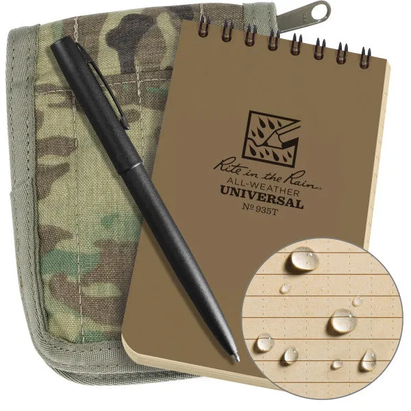 3X5 Kit - Tan Book / Multicam Cover