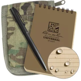 3X5 Kit - Tan Book / Multicam Cover