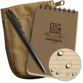 3X5 Kit - Tan Book / Tan Cover